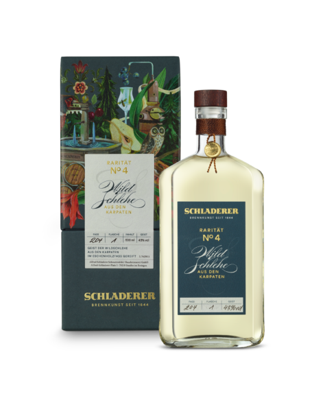 Rarität Wildschlehe Schladerer Obstbrand